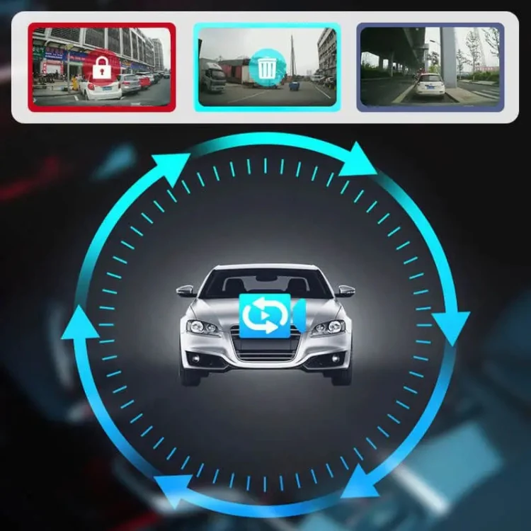 Q3 3 inch Car 1080P HD Single Recording Driving Recorder, Supports Automatic Loop Recording - Image 6