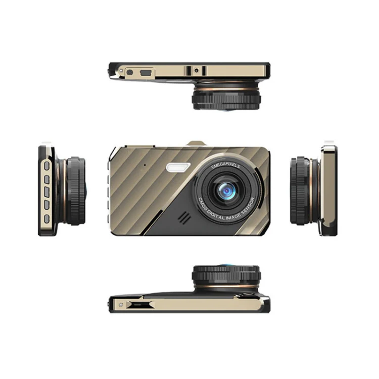 Q50 Car 4 inch HD 1080P Night Vision Front and Rear Dual-lens Driving Recorder - Image 4