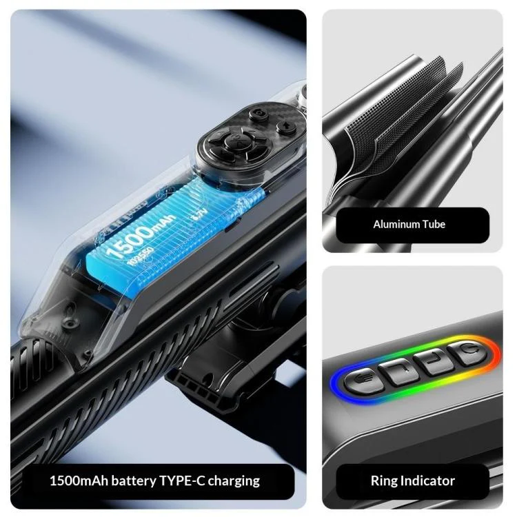 Q575TK Auto Pop-up Face Tracking Gesture Control Smart Gimbal Tripod AI Selfie Stick - Image 10
