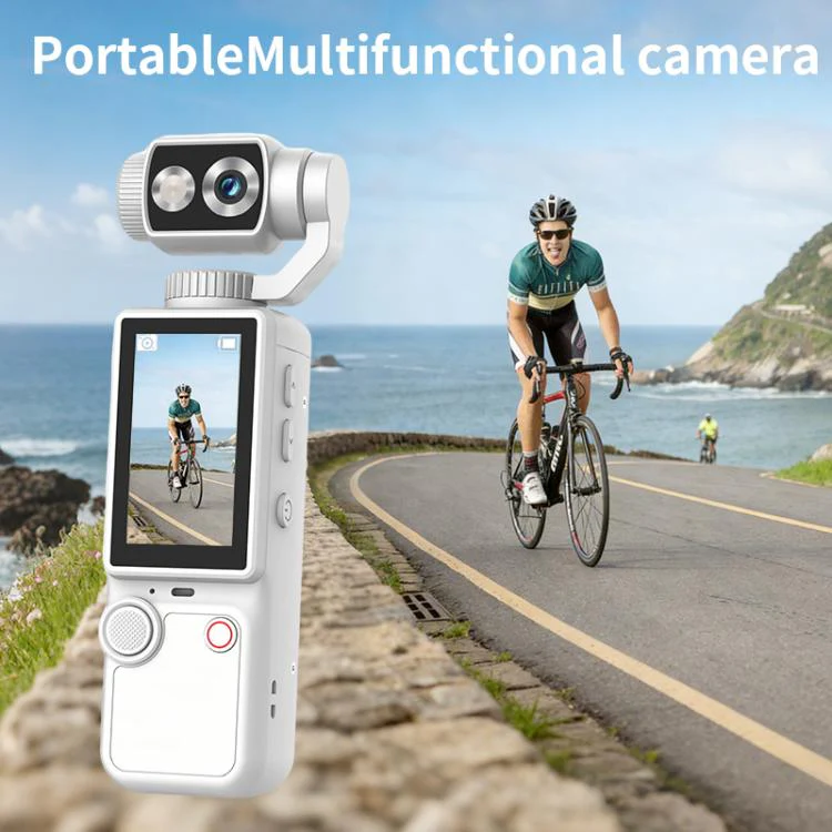 Q8 2 inch IPS Screen 4K Portable Multifunctional Camera(Orange) - Image 3
