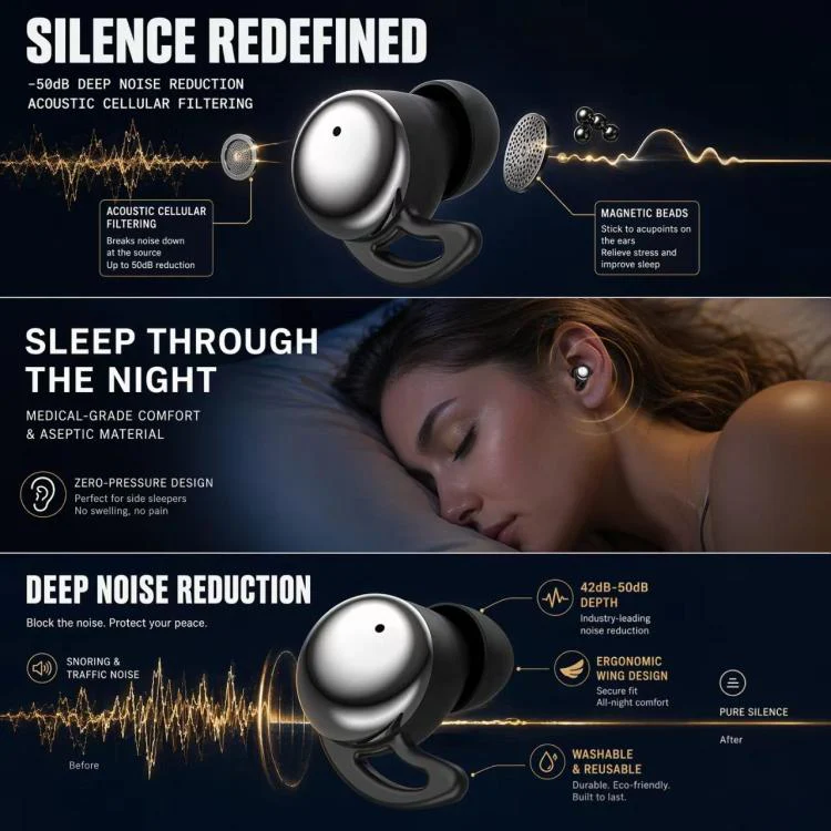 Q81 Noise Reduction Wireless Bluetooth Earphone with LED Digital Display(Black) - Image 7