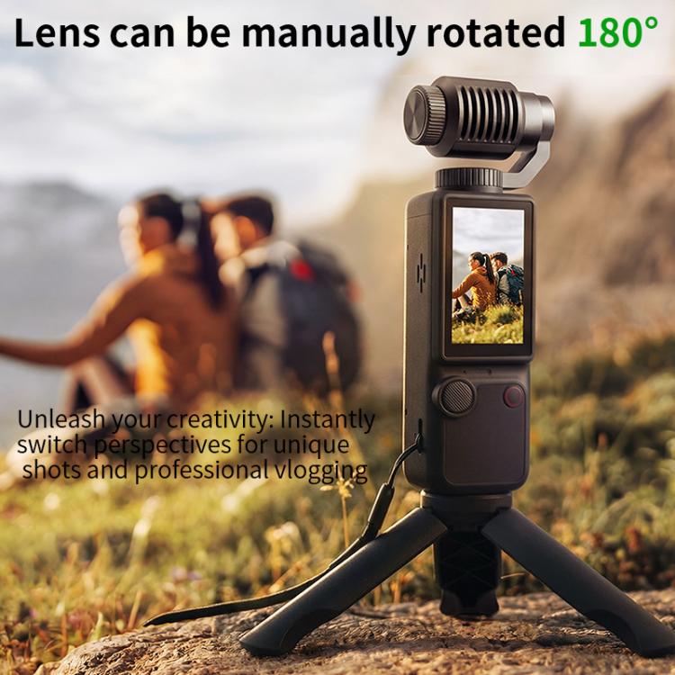 Q9 2 inch IPS Screen 4K UHD Sports Gimbal Camera(White) - Image 5