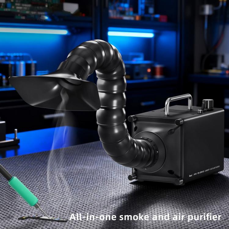 Qianli AF100 Lung-Replacement Manual / Automatic High-Suction Dust and Mist Purifier, Plug:EU Plug - Image 3