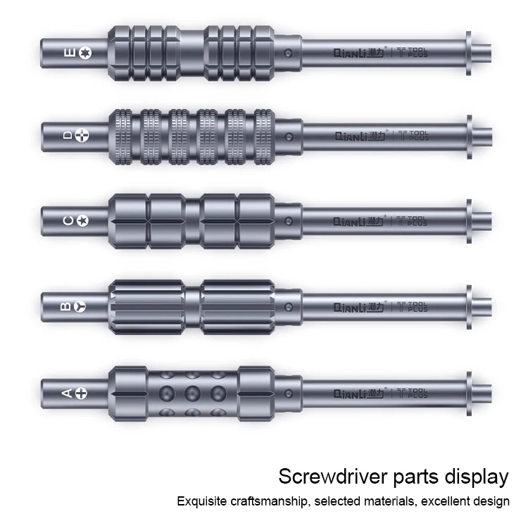 Qianli i-Thor 5 in 1 S2 Precision 3D Texture Screwdriver Set - Image 12