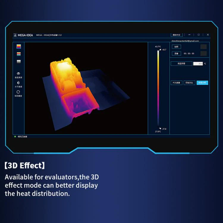 Qianli MEGA-IDEA Super IR Cam 2S 3D Infrared Thermal Imaging Analyzing Camera - Image 10