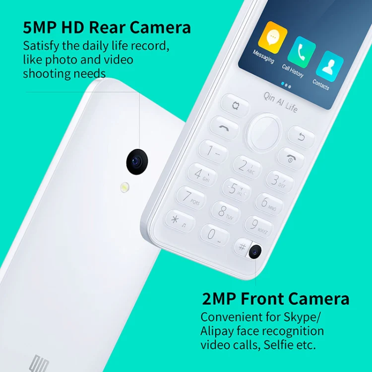 QIN F21 Pro, 4GB+64GB, 2.8 inch, Android 11 MTK6761 Quad-core up to 2.0GHz, 21 Keys, Network: 4G (Black) - Image 7