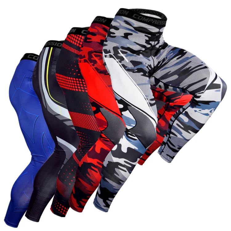 Quick-Drying Sports Pants Men Tight Fitness Basketball Pants, Size: L(KC170) - Image 4