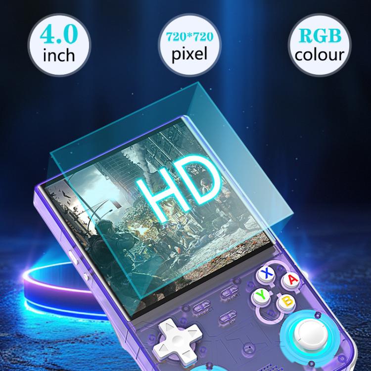 R36 Ultra 4-inch Open-Source Linux Handheld Game Console with Wi-Fi/MIFI Support Retro Portable Arcade 128G(White) - Image 3