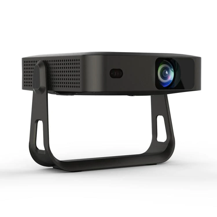 R6 Portable Ultra-Thin Projector HD 1080P Auto-Focus Mini Home Projector UK Plug