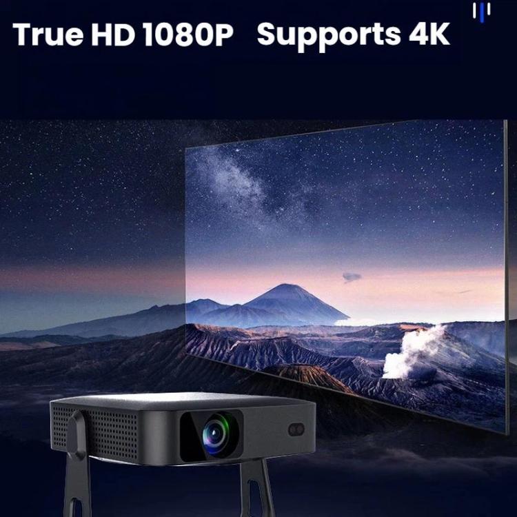 R6 Portable Ultra-Thin Projector HD 1080P Auto-Focus Mini Home Projector UK Plug - Image 3
