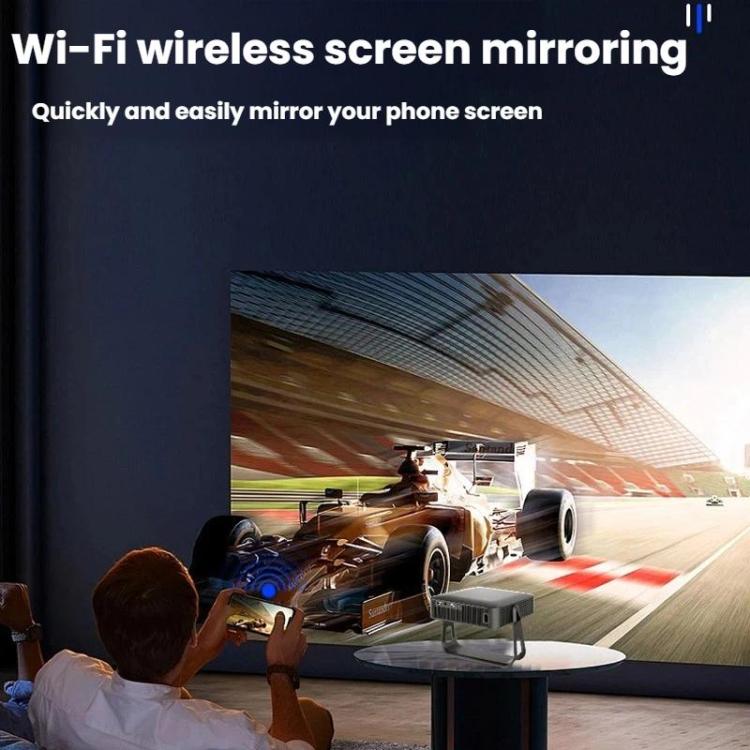 R6 Portable Ultra-Thin Projector HD 1080P Auto-Focus Mini Home Projector UK Plug - Image 7