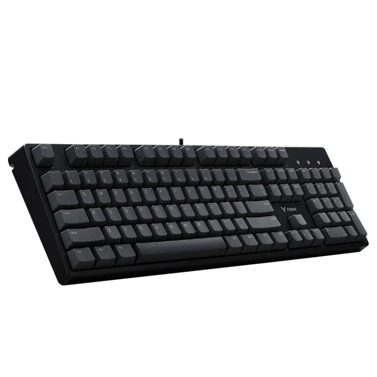Rapoo V860 Desktop Wired Gaming Mechanical Keyboard, Specifications:104 Keys(Black Shaft) - Image 2