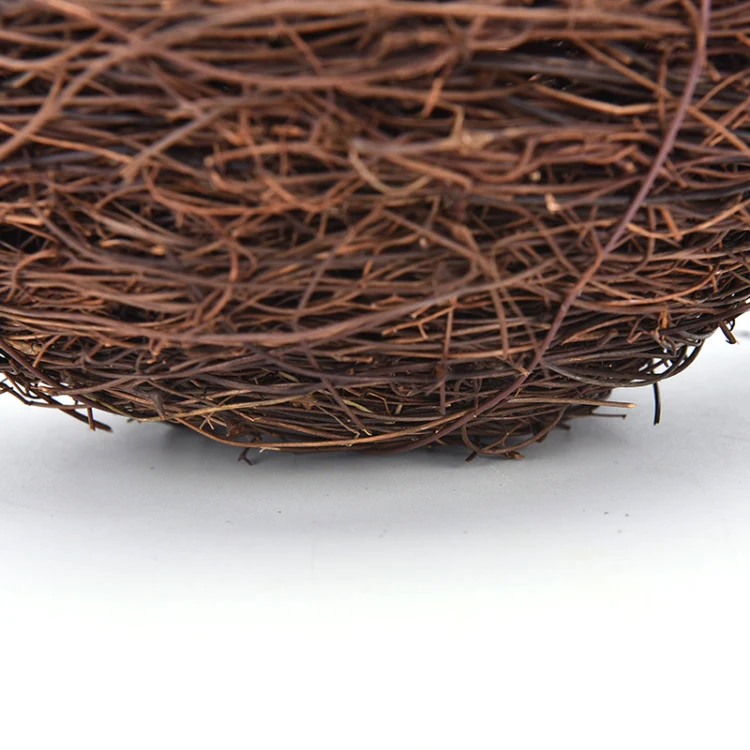 Rattan Nest Bird Bird Crafts Chicken Nest DIY Handmade Bird Nest Scene Props - Image 7