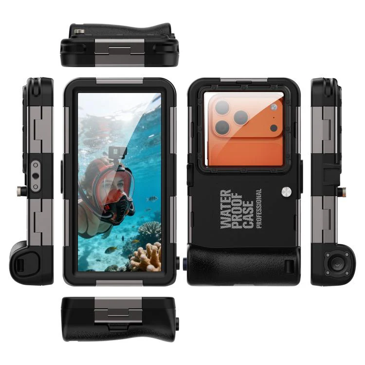 RedPepper Gen 2 Underwater Housing Plus 15m Diving Waterproof Cover, Suitable For 6.1-6.9 inch(Black) - Image 2