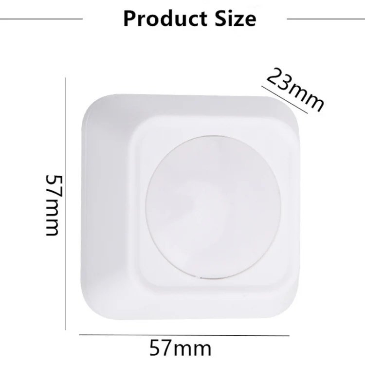 Remote Control Night Light LED Bedside Cabinet RGB Colorful Pat Light(2 Remote Controls + 6 Lights) - Image 3