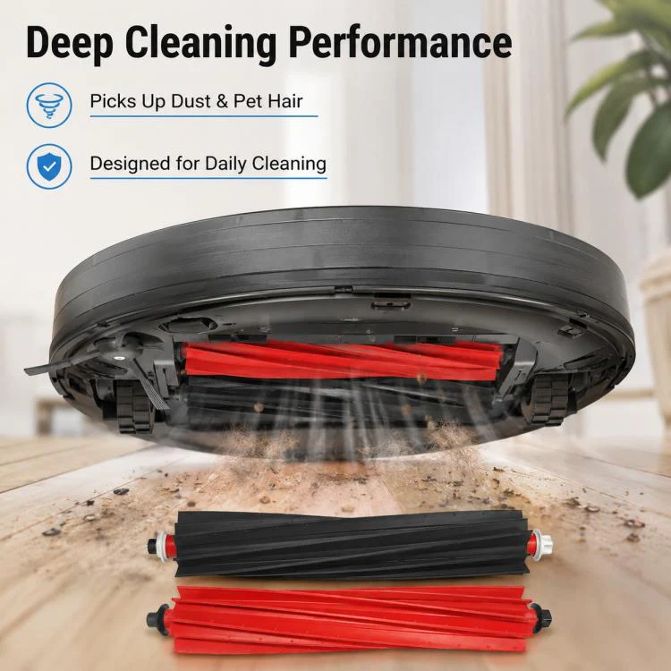 Replacement Accessories for Roborock G20S Self-Cleaning Robot Vacuum Mop, Specification:Dual Main Roller Brush - Image 5