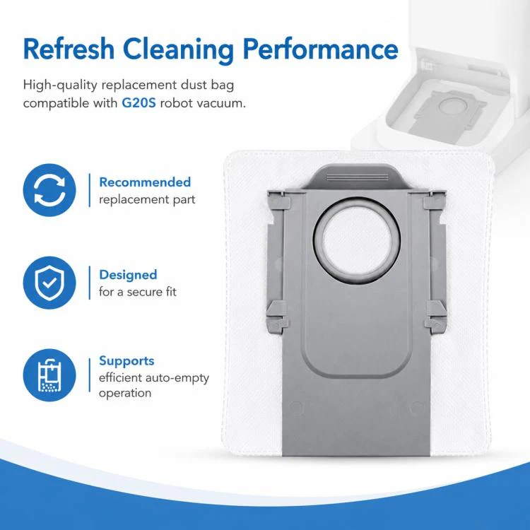 Replacement Accessories for Roborock G20S Self-Cleaning Robot Vacuum Mop, Specification:Dust Bag - Image 8