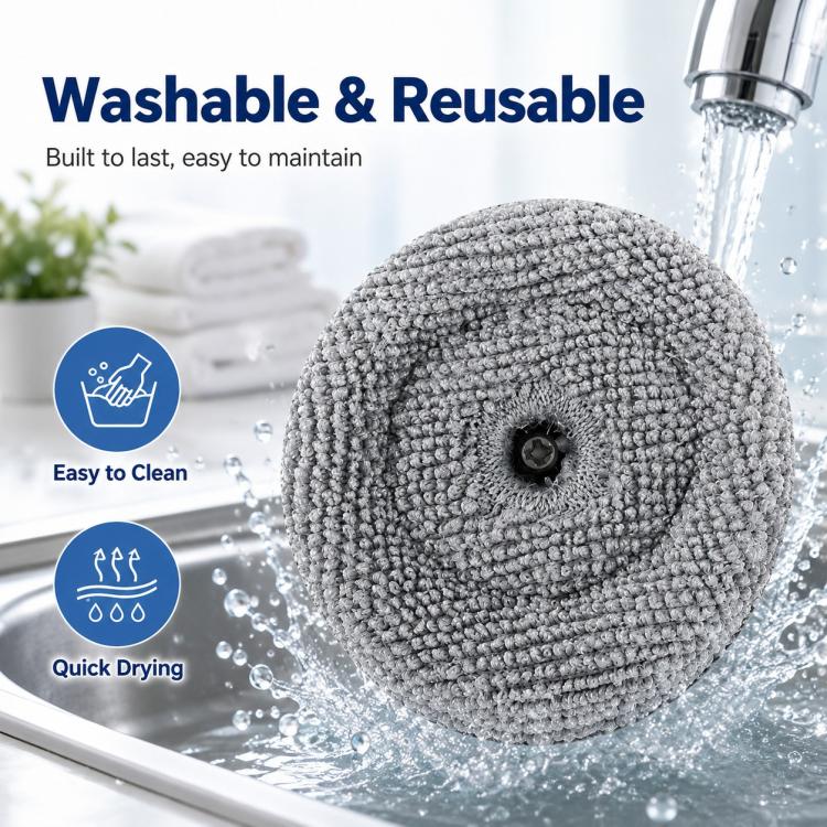 Replacement Accessories for Roborock G20S Self-Cleaning Robot Vacuum Mop, Specification:Side Mop Pad - Image 5