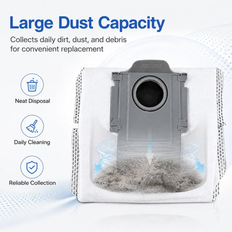 Replacement Accessories for Roborock Q5 Pro / Q5 Pro+ / Q8 Max / Q8 Max+ Robot Vacuum Cleaner, Specification:Activated Carbon Dust Bag - Image 5