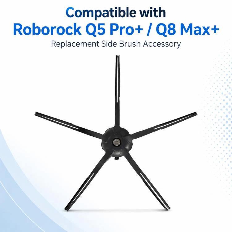 Replacement Accessories for Roborock Q5 Pro / Q5 Pro+ / Q8 Max / Q8 Max+ Robot Vacuum Cleaner, Specification:Black Five Arm Side Brush - Image 2