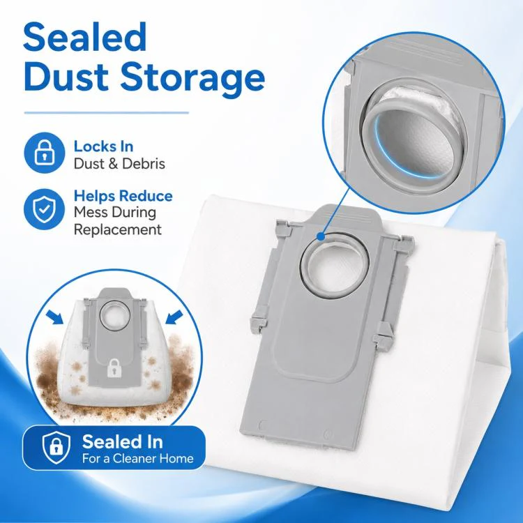 Replacement Accessories for Roborock Q5 Pro / Q5 Pro+ / Q8 Max / Q8 Max+ Robot Vacuum Cleaner, Specification:Dust Bag - Image 5