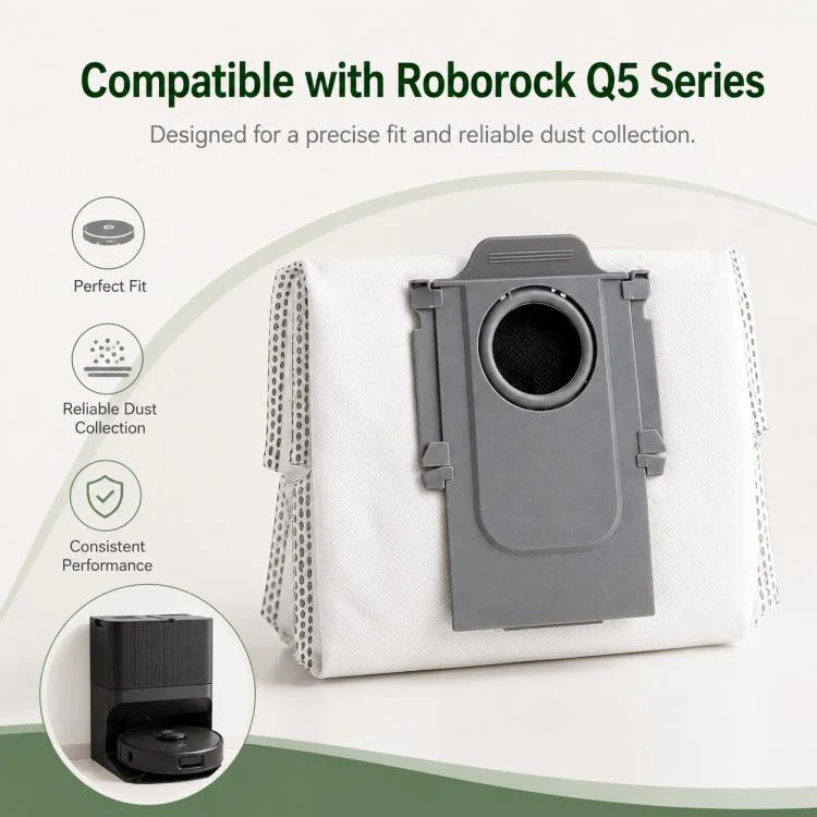 Replacement Accessories for Roborock Q5 Robot Vacuum Cleaner, Specification:Activated Carbon Dust Bag - Image 3