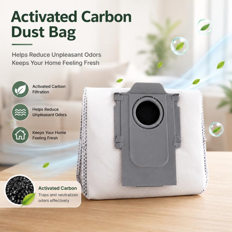 Replacement Accessories for Roborock Q5 Robot Vacuum Cleaner, Specification:Activated Carbon Dust Bag - Image 7
