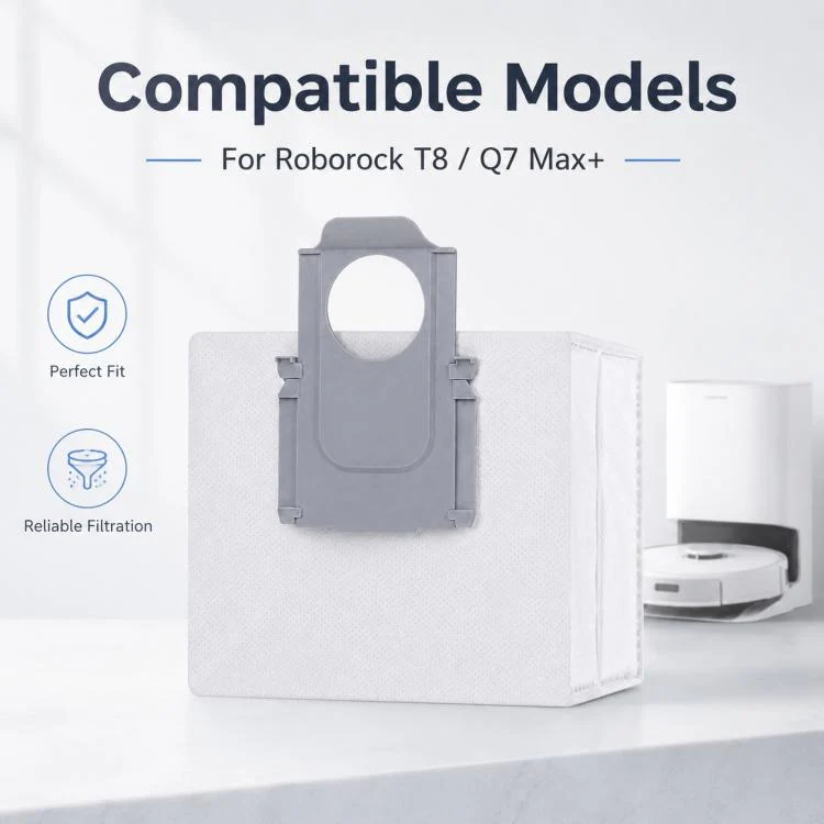 Replacement Accessories for Roborock Q7 Max+ / T8 Plus Robot Vacuum Cleaner, Specification:Dust Bag - Image 2