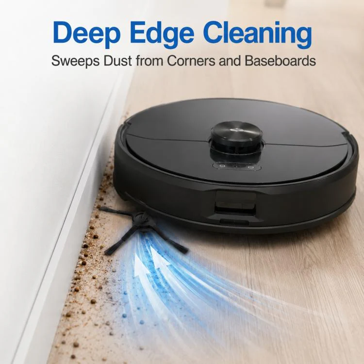 Replacement Accessories for Roborock Q7 Max+ / T8 Plus Robot Vacuum Cleaner, Specification:Two Black Side Brush - Image 6