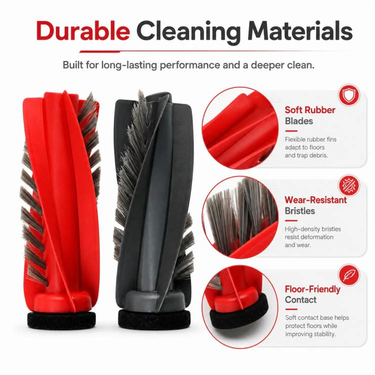 Replacement Accessories for Roborock Saros 10 / G30 Robot Vacuum Cleaner, Specification:Dual Main Roller Brush - Image 4