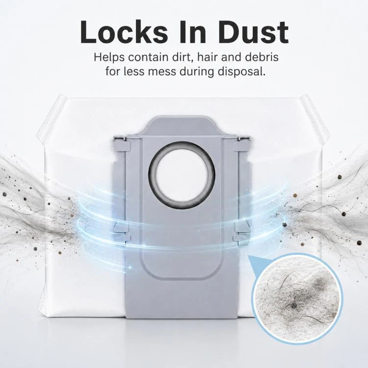 Replacement Accessories for Roborock Saros 10 / G30 Robot Vacuum Cleaner, Specification:Dust Bag - Image 6