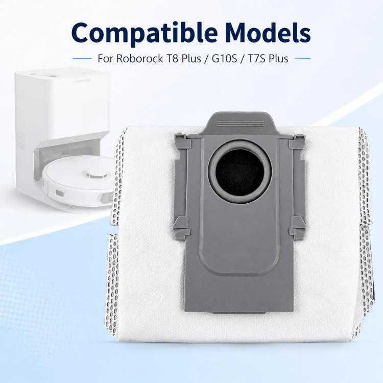 Replacement Accessories for Roborock T7S / G10S / S7 / S7 Max Robot Vacuum Mop, Specification:Activated Carbon Dust Bag - Image 2