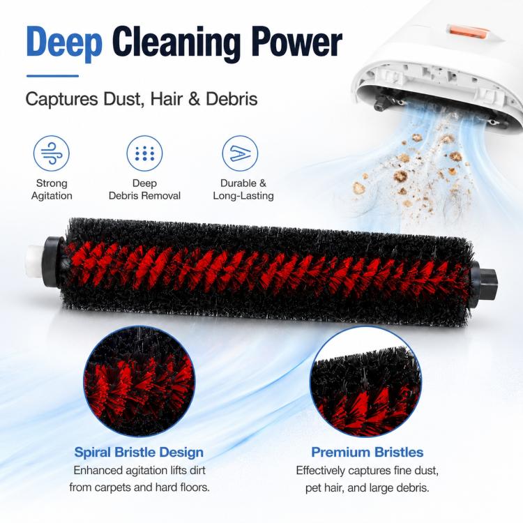 Replacement Accessories for Roborock T7S / G10S / S7 / S7 Max Robot Vacuum Mop, Specification:Cleaning Brush for G10 - Image 3