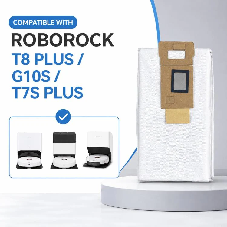 Replacement Accessories for Roborock T7S / G10S / S7 / S7 Max Robot Vacuum Mop, Specification:Dust Bag US Version - Image 3