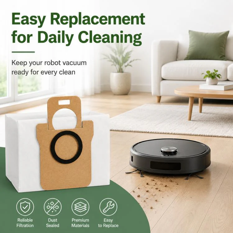 Replacement Accessories for Xiaomi Mijia 5C OV42CN Robot Vacuum Cleaner, Specification:Dust Bag - Image 8