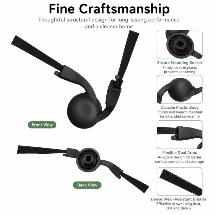Replacement Accessories for Xiaomi Mijia 5C OV42CN Robot Vacuum Cleaner, Specification:Side Brush - Image 3