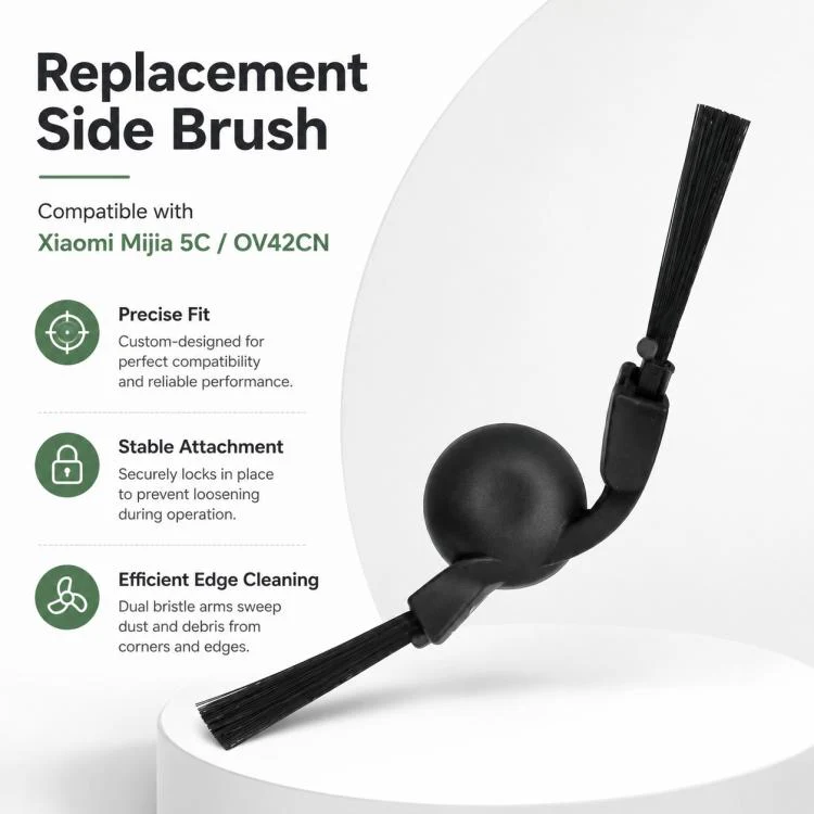 Replacement Accessories for Xiaomi Mijia 5C OV42CN Robot Vacuum Cleaner, Specification:Side Brush - Image 4