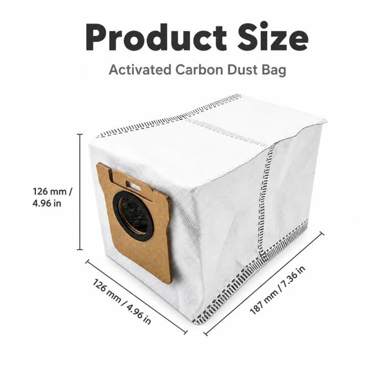 Replacement Accessories for Xiaomi Mijia M30 Robot Vacuum Cleaner, Specification:Activated Carbon Dust Bag - Image 2