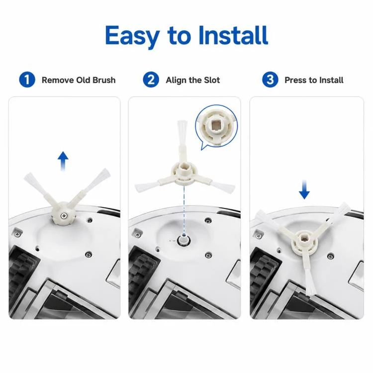 Replacement Accessories for Xiaomi Mijia M30 Robot Vacuum Cleaner, Specification:Side Brush - Image 6