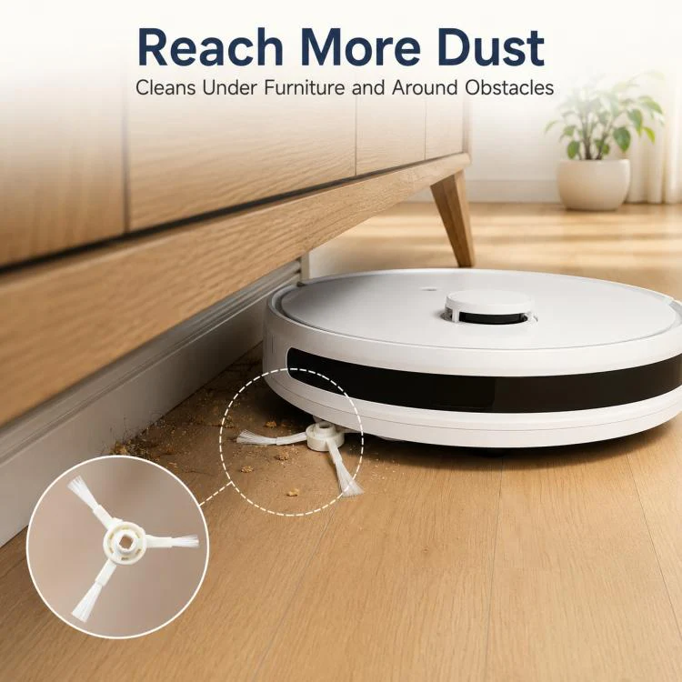 Replacement Accessories for Xiaomi Mijia M30 Robot Vacuum Cleaner, Specification:Side Brush - Image 8