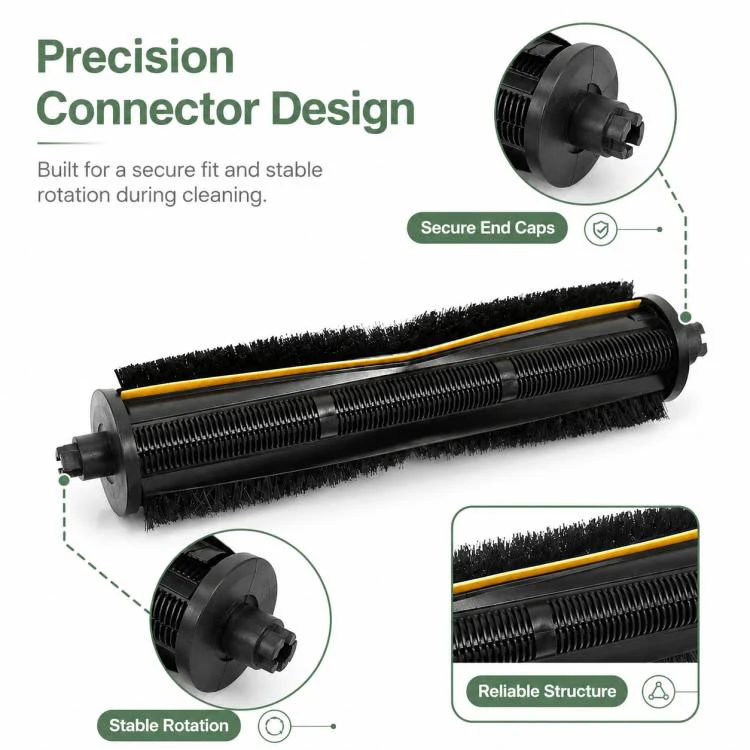 Replacement Accessories for Xiaomi Mijia M30 S Robot Vacuum Cleaner, Specification:Hair Cutting Roller Brush - Image 6