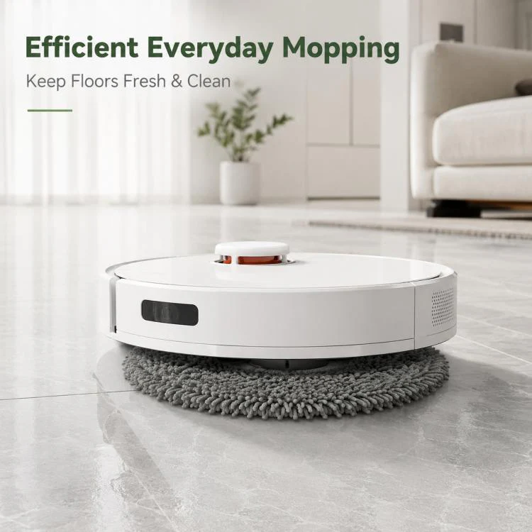 Replacement Accessories for Xiaomi Mijia M40 Robot Vacuum Cleaner, Specification:Dark Gray Mop Pad - Image 8