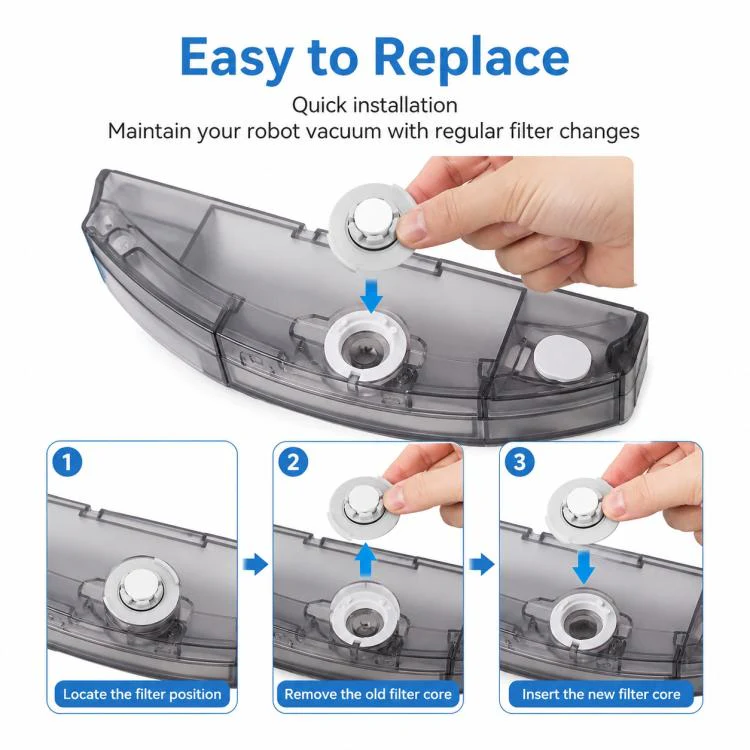 Replacement Accessories for Xiaomi Mijia Robot Vacuum 1S / Roborock S50 / T4 / T6 / T7, Specification:12pcs Water Tank Cores - Image 6