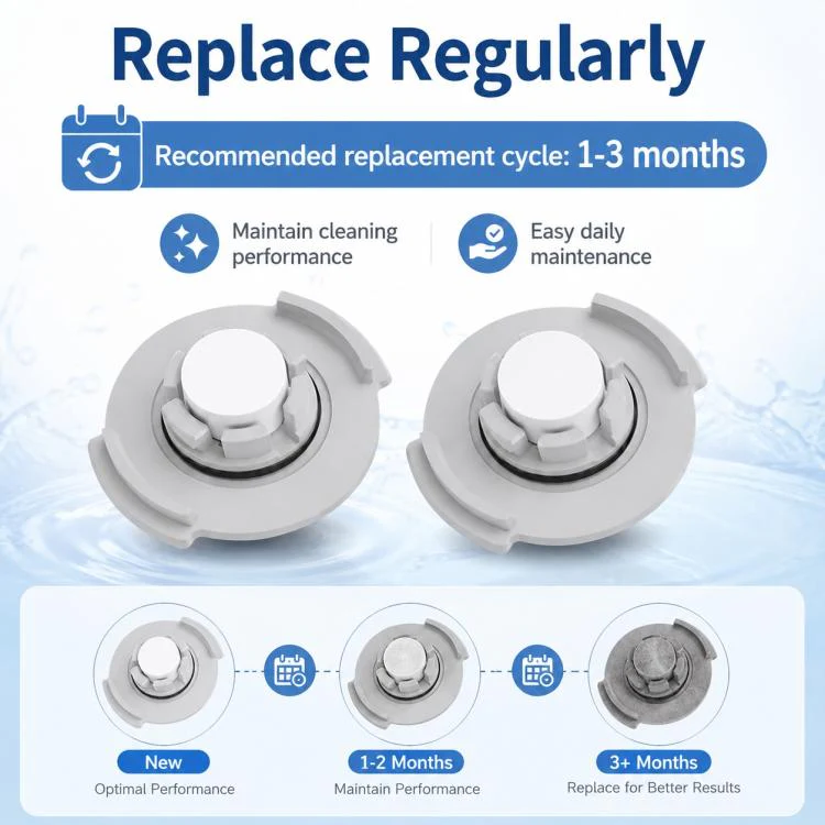 Replacement Accessories for Xiaomi Mijia Robot Vacuum 1S / Roborock S50 / T4 / T6 / T7, Specification:6pcs Water Tank Cores - Image 6
