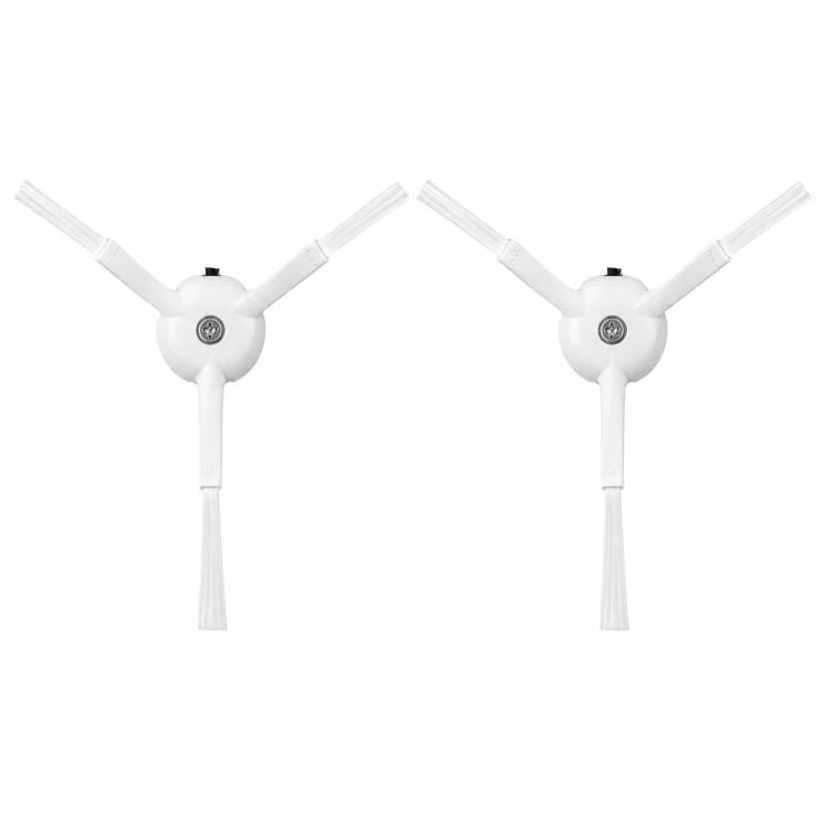 Replacement Accessories for Xiaomi Mijia Robot Vacuum 1S / Roborock S50 / T4 / T6 / T7, Specification:Dual White Triangle Side Brush