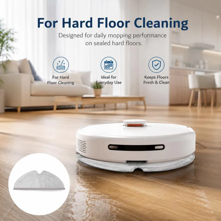 Replacement Accessories for Xiaomi Mijia Robot Vacuum 1S / Roborock S50 / T4 / T6 / T7, Specification:Full Length Mop Pad - Image 8