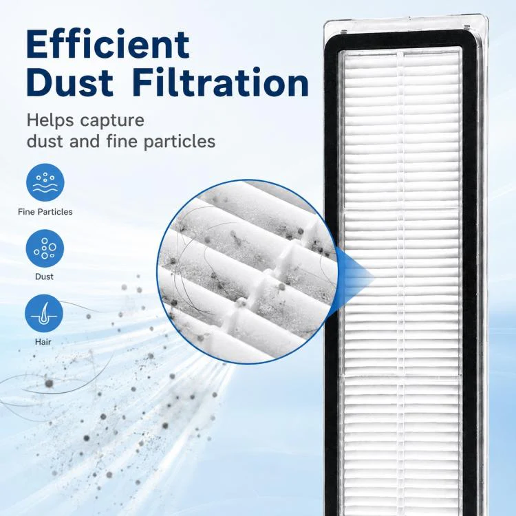 Replacement Accessories for Xiaomi Mijia Robot Vacuum Mop 2C / 1C / 1T, Specification:Dual Filter - Image 4