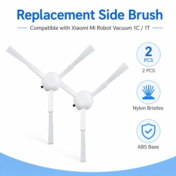 Replacement Accessories for Xiaomi Mijia Robot Vacuum Mop 2C / 1C / 1T, Specification:Dual Side Brush - Image 2
