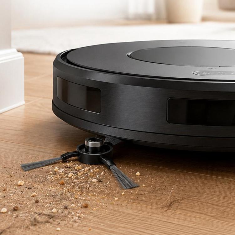 Replacement Accessories for Xiaomi Mijia Robot Vacuum Mop STYTJ02YM / 3C, Specification:Dual Black Triangle Side Brush
