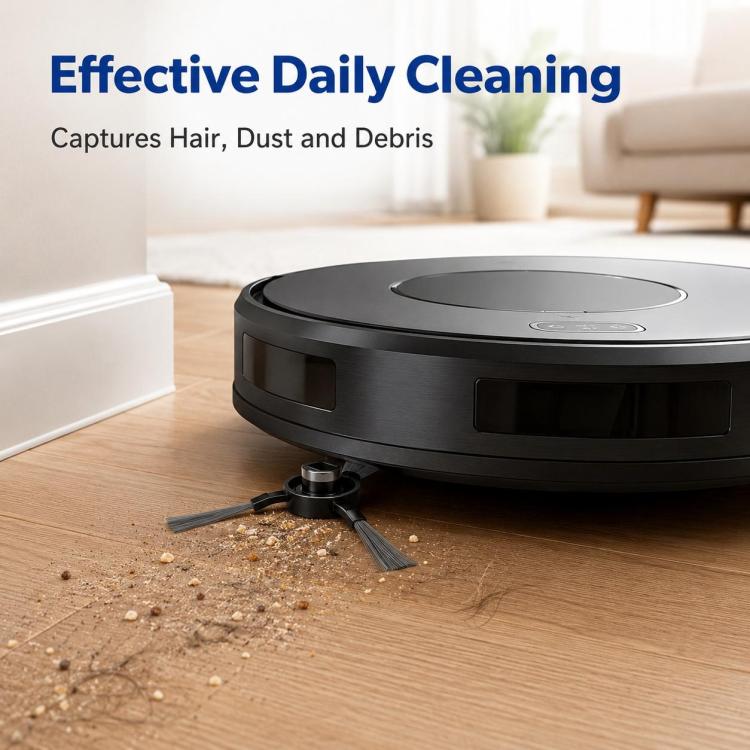 Replacement Accessories for Xiaomi Mijia Robot Vacuum Mop STYTJ02YM / 3C, Specification:Dual Black Triangle Side Brush - Image 7